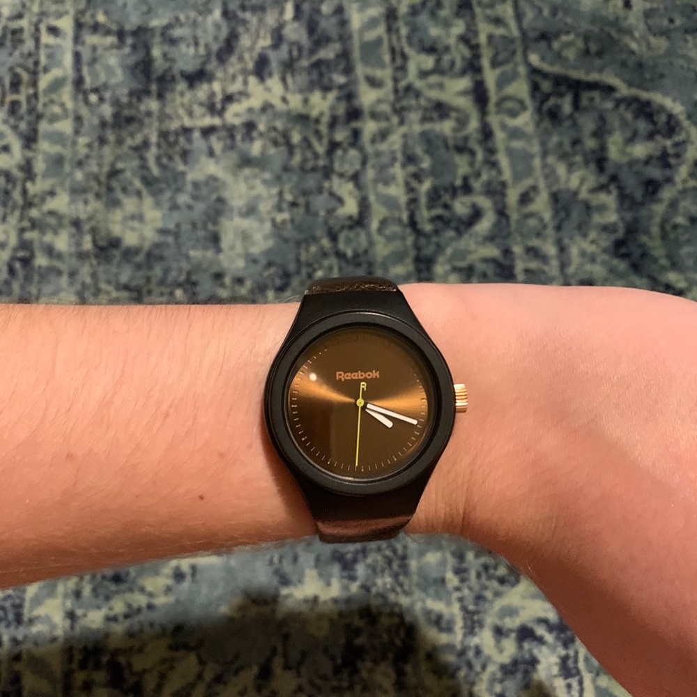 ❌SOLD❌ Reebok leather watch